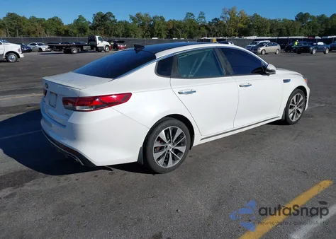2016 Kia Optima Sxl Turbo z USA, uszkodzony, nr VIN 5XXGV4L21GG050807